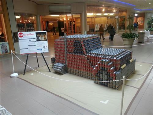 Final Build on display at Fair Oaks Mall 
